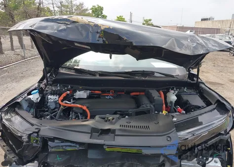 2025 Honda Cr-V Hybrid Sport-L из США, поврежденный, VIN 5J6RS6H84SL025901